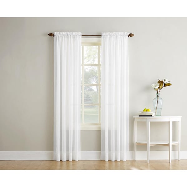 No. 918 No918 Reno White Curtain 102 in. W X 84 in. L ACE-RENO84WHT - main